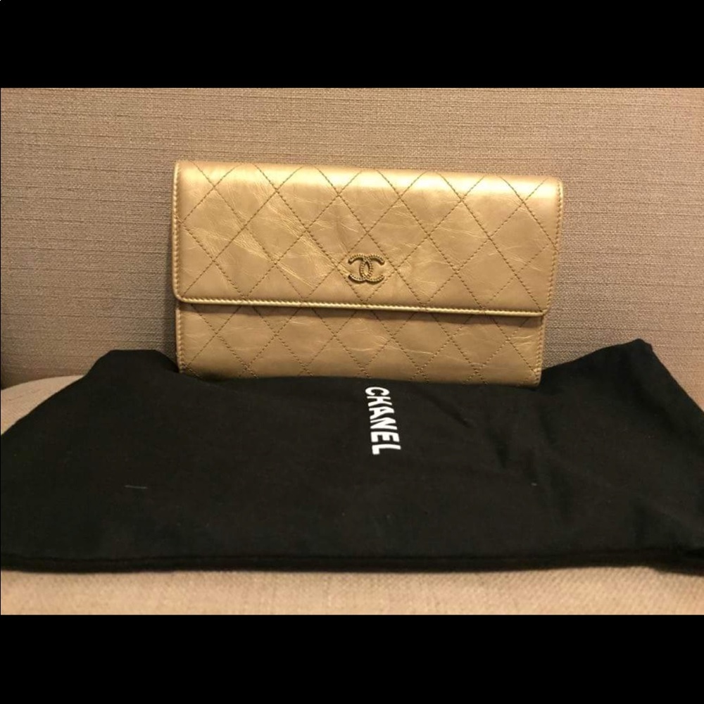 Chanel Large Caviar Wallet
